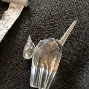 Swarovski crystal cat